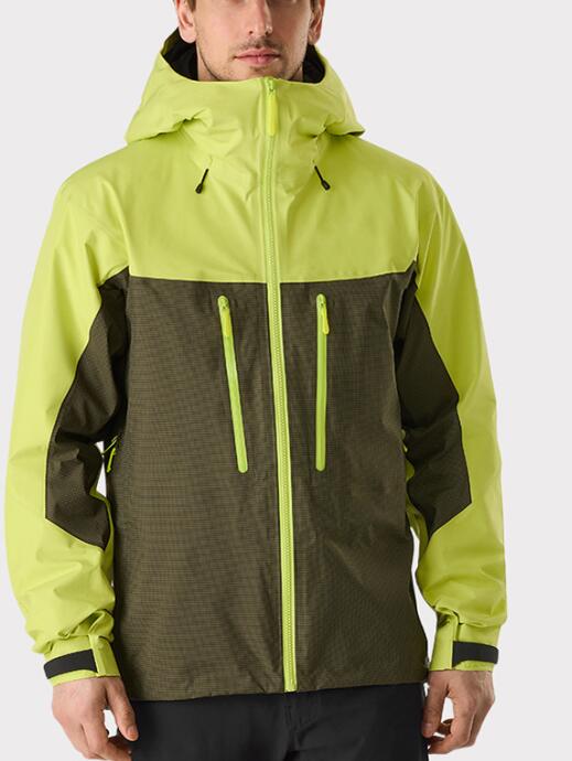 SWISSWELL Men's Waterproof Hard Shell Jacket Windproof Breathable Lightweight Durable Alpine Climbing Jacket 25-ZT-XH002 SWISSWELL