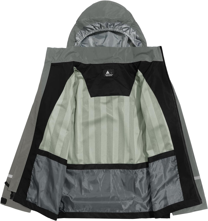 SWISSWELL Kids Rain Jacket Lightweight Hooded Raincoat -CUBRS03364 SWISSWELL