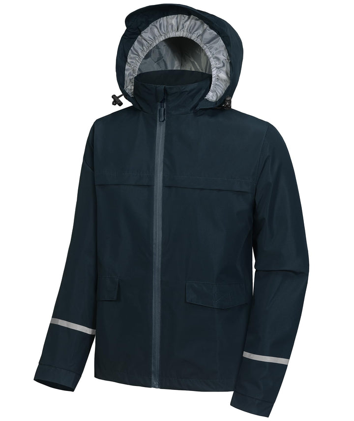 SWISSWELL Kids Rain Jacket Lightweight Hooded Raincoat -CUBRS03364 SWISSWELL