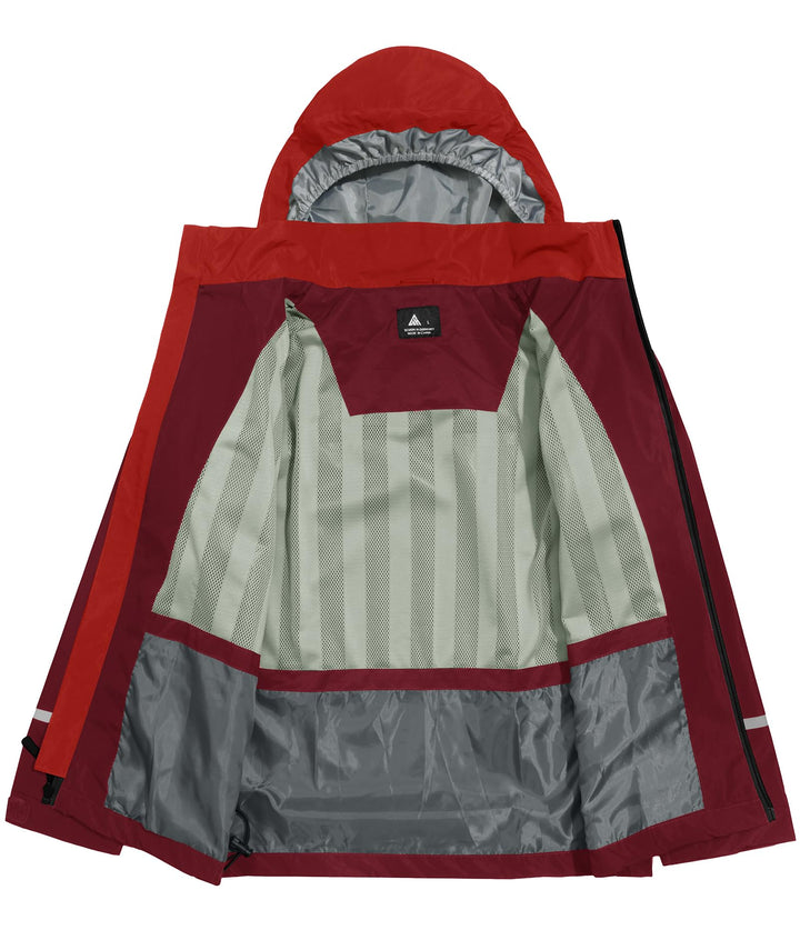 SWISSWELL Kids Rain Jacket Lightweight Hooded Raincoat -CUBRS03364 SWISSWELL