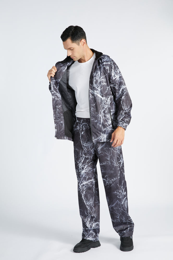 SWISSWELL Men's Lightweight Waterproof Raincoat Jacket- ZPK000806 SWISSWELL