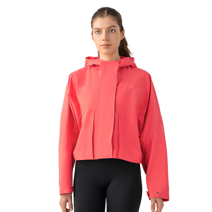 SWISSWELL Women Outdoor Sports Loose Casual Running Fitness Hooded Jacket DAW013 SWISSWELL