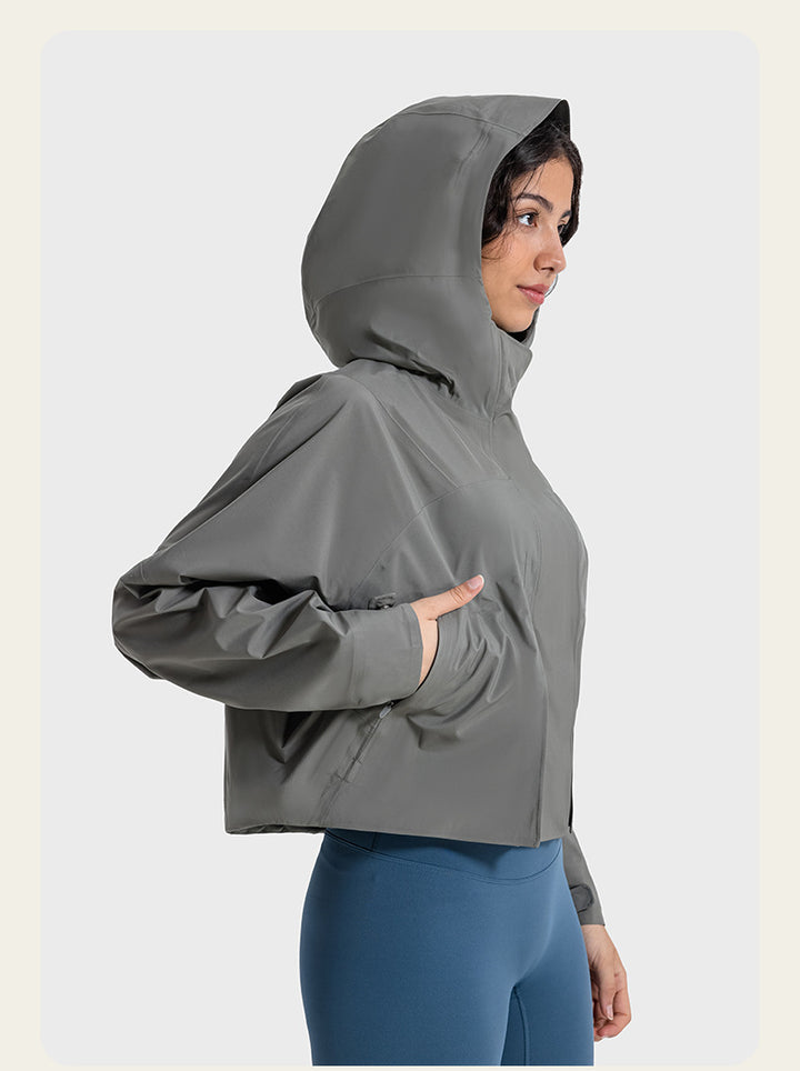 SWISSWELL Women Outdoor Sports Loose Casual Running Fitness Hooded Jacket DAW013 SWISSWELL