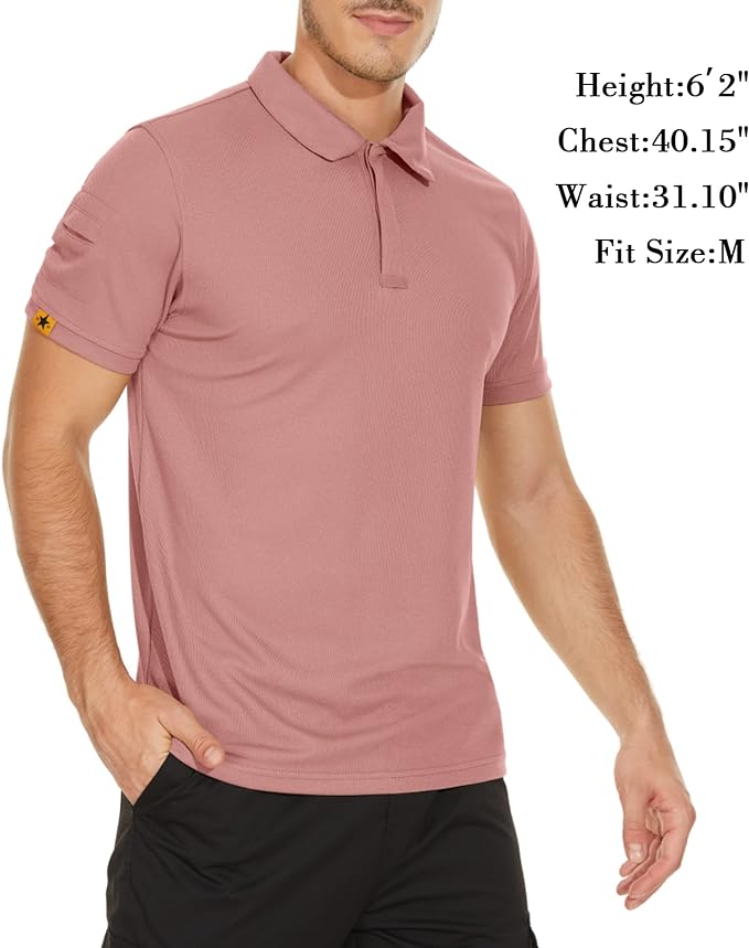 IGEEKWELL Mens Polo Shirts Short Sleeve Golf Collared Shirt Tennis T-Shirt -AUMPO00001 SWISSWELL