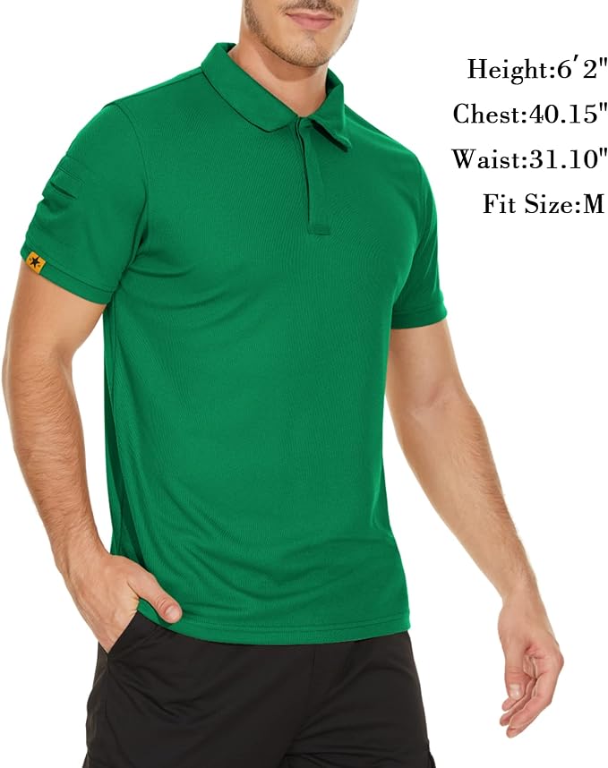 IGEEKWELL Mens Polo Shirts Short Sleeve Golf Collared Shirt Tennis T-Shirt -AUMPO00001 SWISSWELL