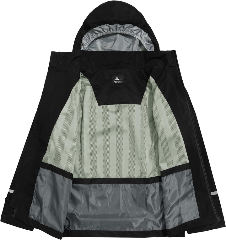 SWISSWELL Kids Rain Jacket Lightweight Hooded Raincoat -CUBRS03364 SWISSWELL