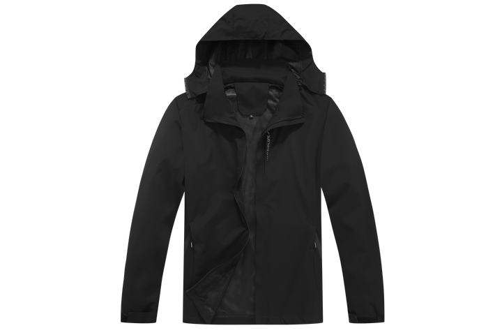 SWISSWELL Men's Windbreaker Rain Jacket Lightweight Hooded Raincoat -CUMRC01482 SWISSWELL