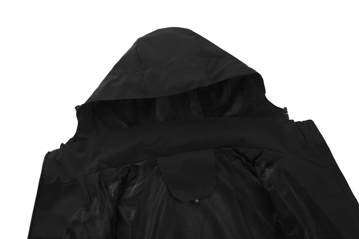 SWISSWELL Men's Windbreaker Rain Jacket Lightweight Hooded Raincoat -CUMRC01482 SWISSWELL
