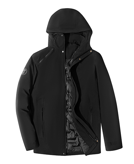 SWISSWELL Mens Seam-Sealed Solid Padded full Zipper with Pocket Jacket -SH-M-1122 SWISSWELL